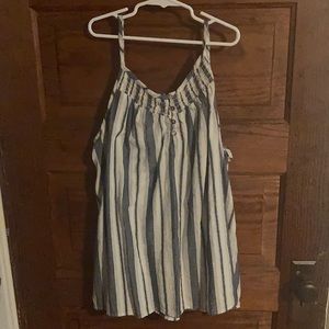 Universal Thread Striped Tank Shirt